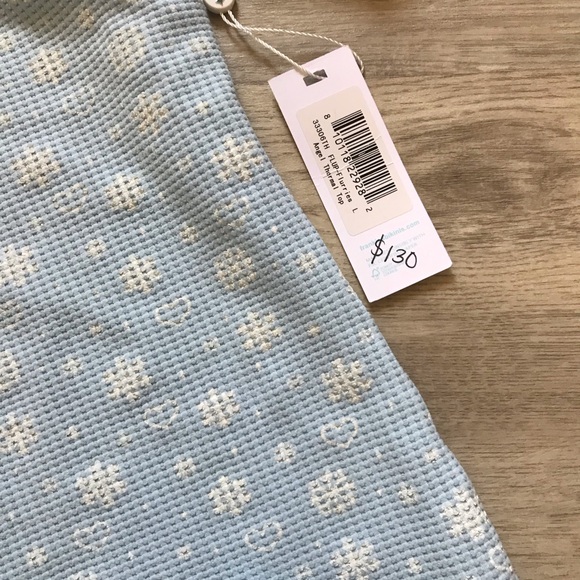 Frankie’s Bikinis Angel Waffle Long Sleeve Top and Pants Pajama Set NWT Size Lg - Picture 5 of 13